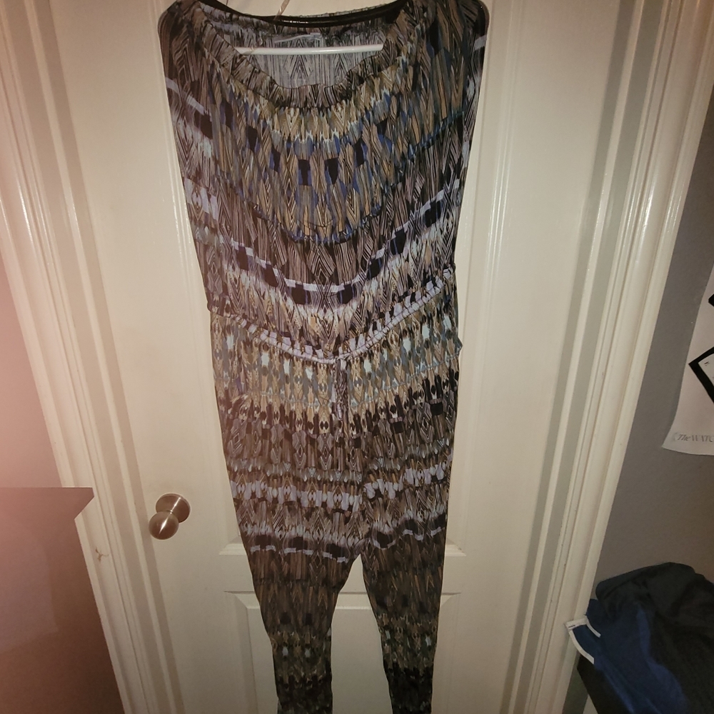 Off shoulder jumpsuit Size 16W